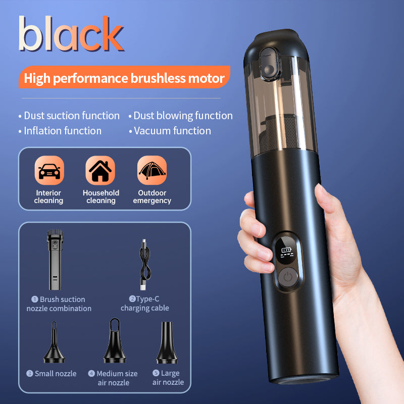 4-in-Multi-functional Vaccumulate Cleaner-Black