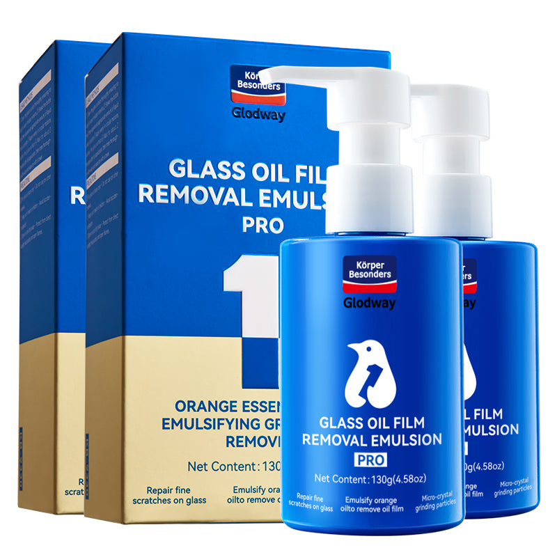 Glass Oil Film & Hard Water Spot Remover – 4.58 oz (130 g)
