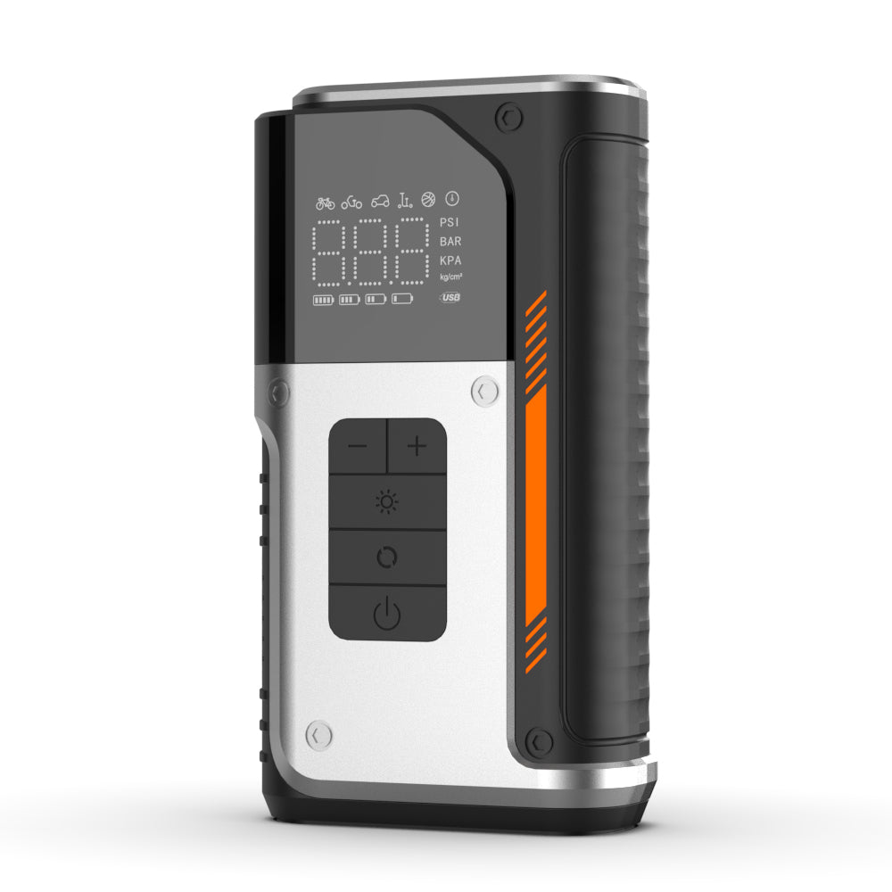 4-in-1 Car Jump Starter with Tire Inflator