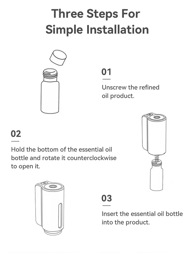 Car Electric Air Diffuser Aroma Car Air Vent Humidifier Mist Aromatherapy Car Air Freshener For Removing Odors Car Accessories