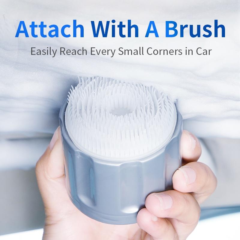 Car Interior Foam Cleaner with Built-In Brush – 21.98 fl oz (650 mL)