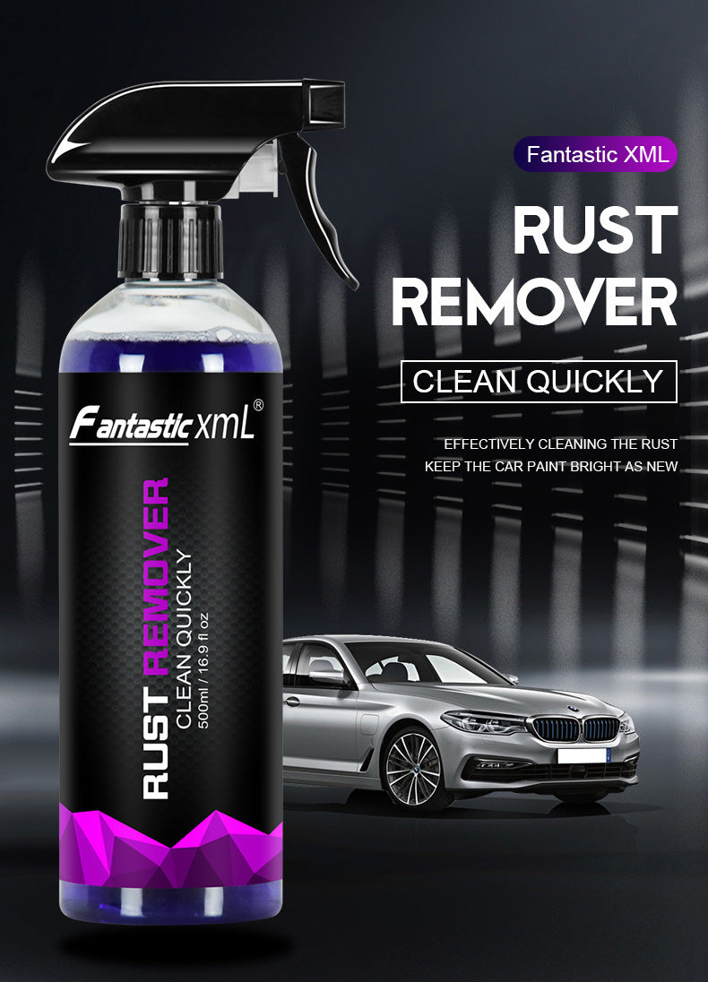 Automobile Tire Steel Ring Rust Removal Iron Powder Aluminum Alloy Car Wash Liquid
