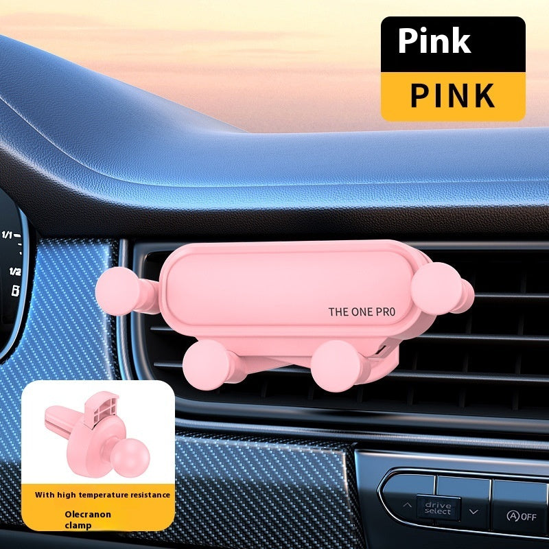 New Car Gravity Induction Support Frame Car Phone Holder Bracket Olecranon Clip