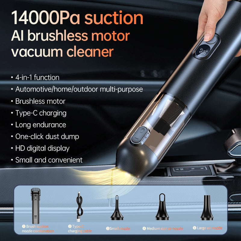 4-in-Multi-functional Vaccumulate Cleaner-Black