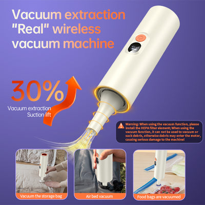 4-in-Multi-functional Vaccumulate Cleaner-Beige