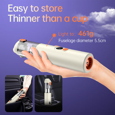 4-in-Multi-functional Vaccumulate Cleaner-Beige