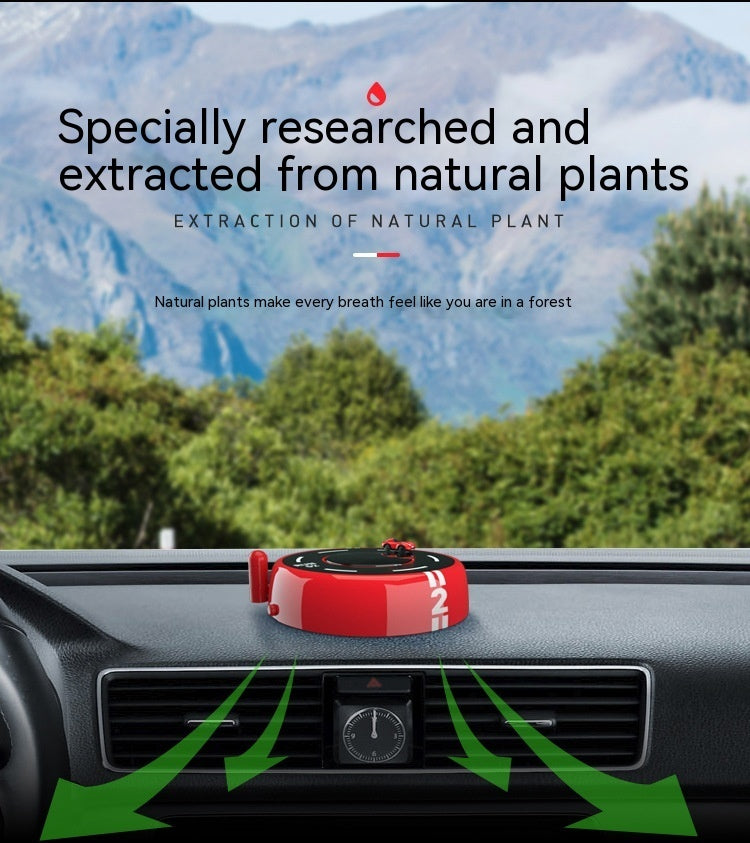 Automobile Aromatherapy Car Light Sense Model Decoration Solar Perfume Creative Personality Fragrance