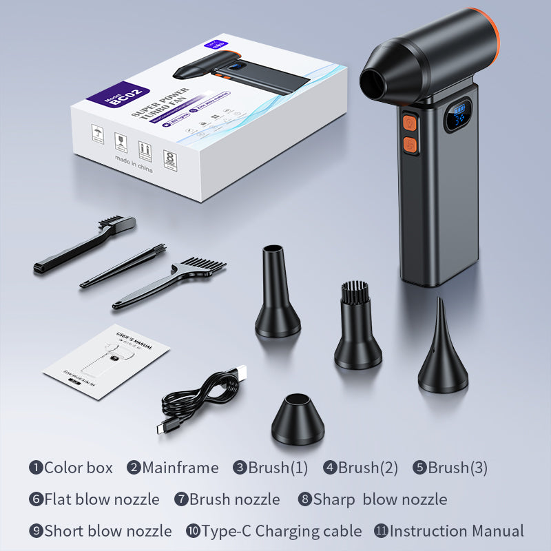 Portable Cordless Turbo Jet Blower