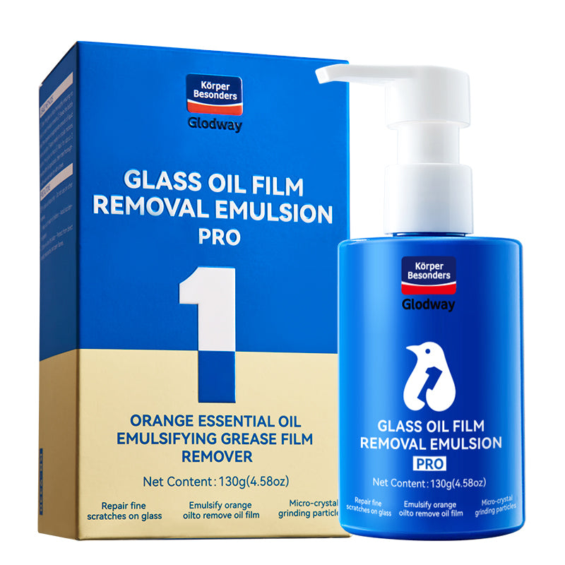 Glass Oil Film & Hard Water Spot Remover – 4.58 oz (130 g)