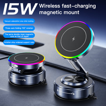 Magnetic Wireless Charging Phone Mount