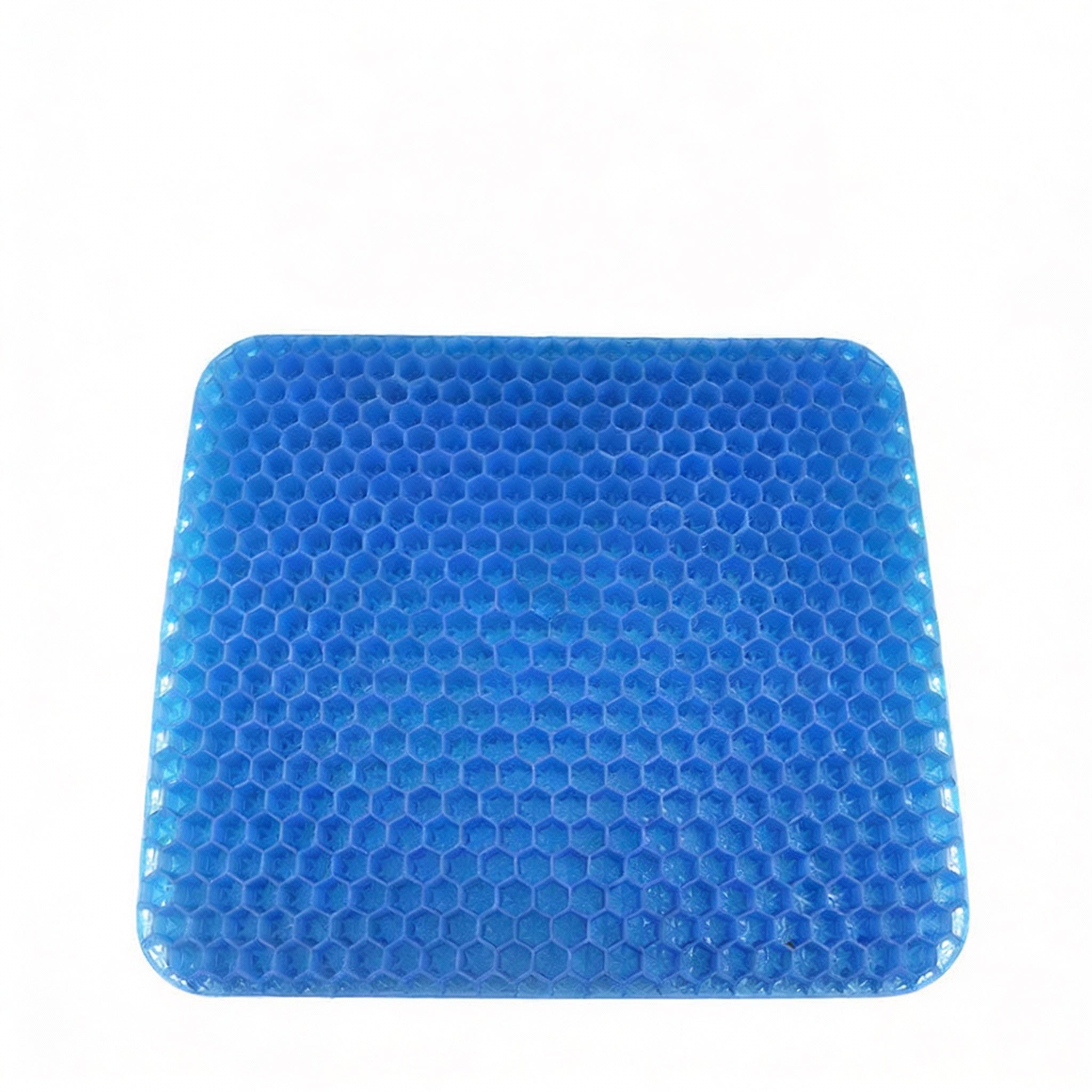 Summer Gel Seat Cushion Breathable Honeycomb Design For Pressure Relief Back Tailbone Pain For Home And Car