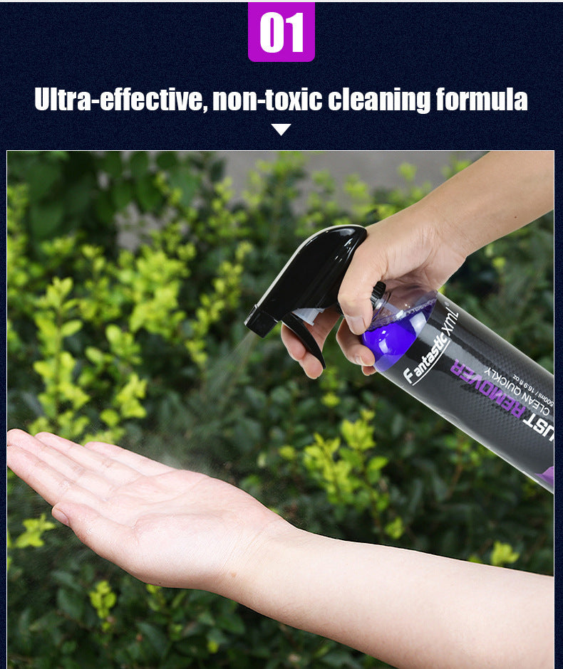 Automobile Tire Steel Ring Rust Removal Iron Powder Aluminum Alloy Car Wash Liquid