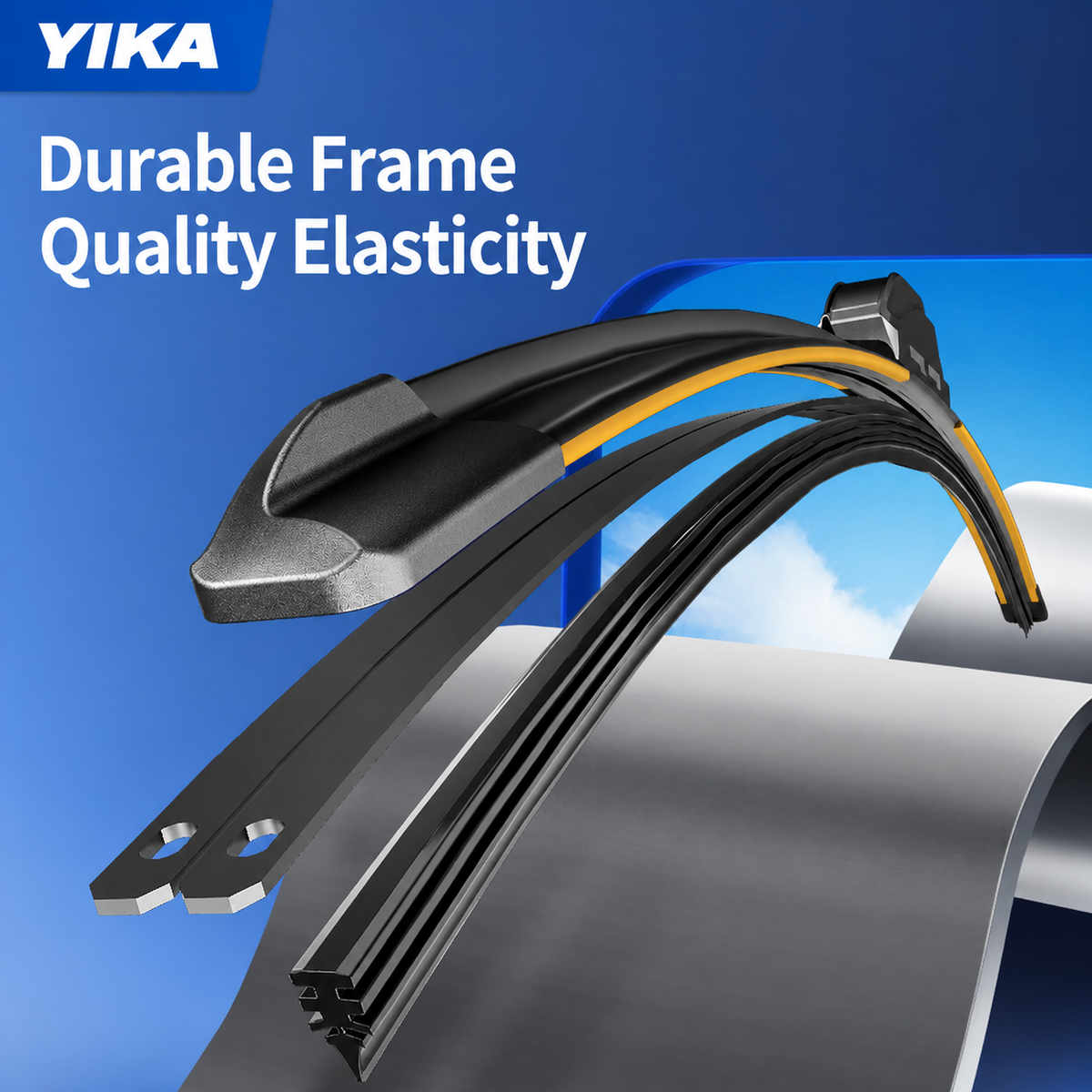 Graphite-Coated J-Hook Wiper Blade – 14–28 in