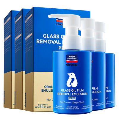 Glass Oil Film & Hard Water Spot Remover – 4.58 oz (130 g)