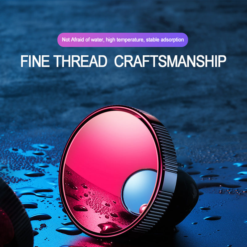 2Pcs 360 Degree Car Blind Spot Mirror Wide Angle Adjustable Auxiliary Rearview Convex Mirror Round Frame for Car Reverse