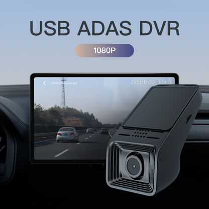 HD Dashcam 1080p with ADAS For Dofun Rec