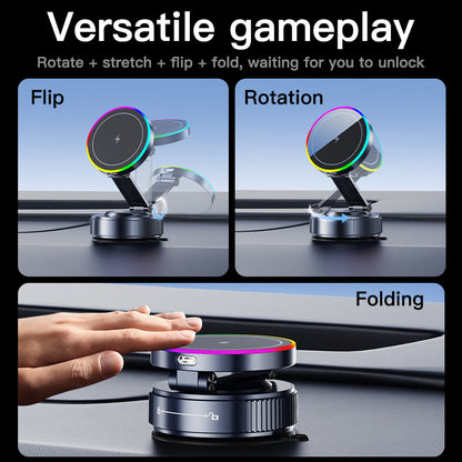Magnetic Wireless Charging Phone Mount