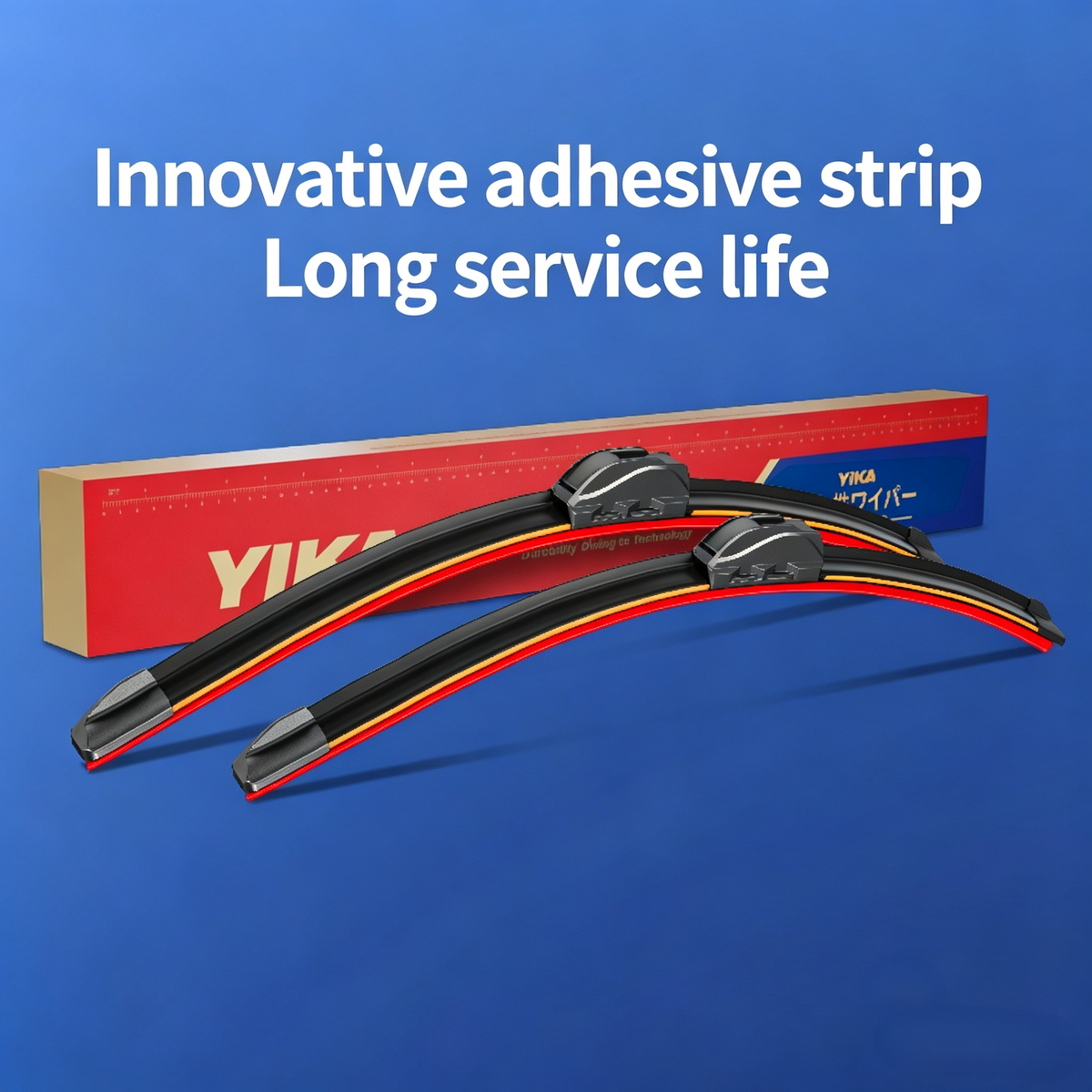 Graphite-Coated J-Hook Wiper Blade – 14–28 in