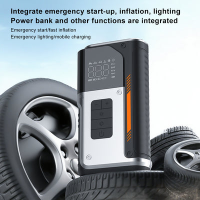 4-in-1 Car Jump Starter with Tire Inflator