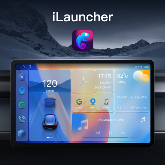 iLauncher Theme for android Head unit