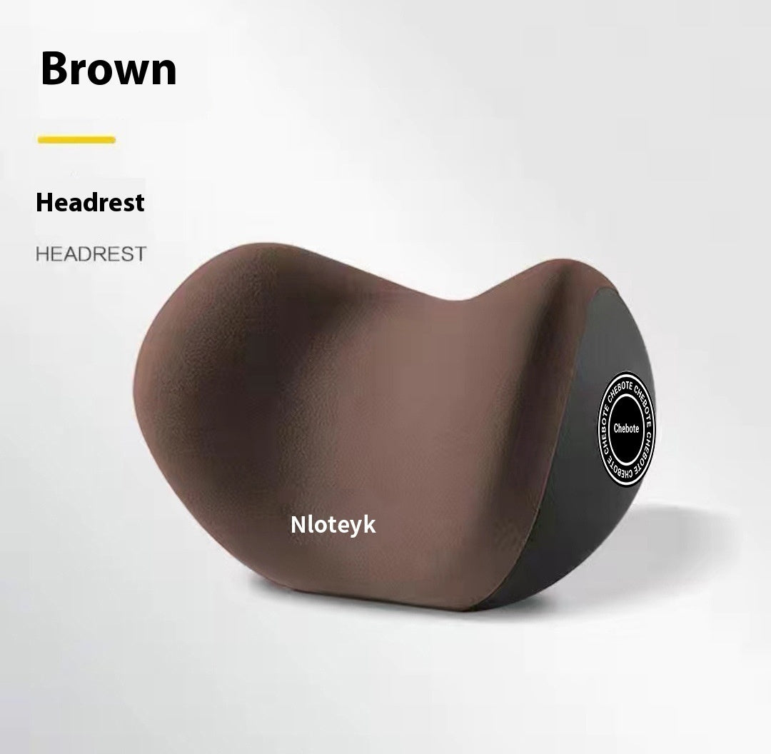 Four Seasons Universal Car Memory Foam Waist Cushion Back Cushion Headrest Cervical Spine Neck Pillow Car Pillow Seat Headrest