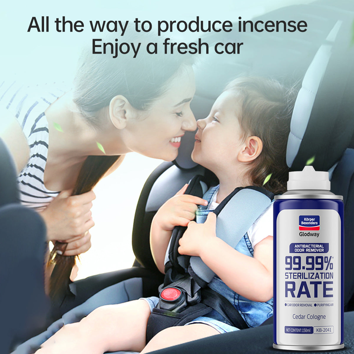 One-Time Car Odor Refresher Fogger – 5.07 fl oz (150 mL)