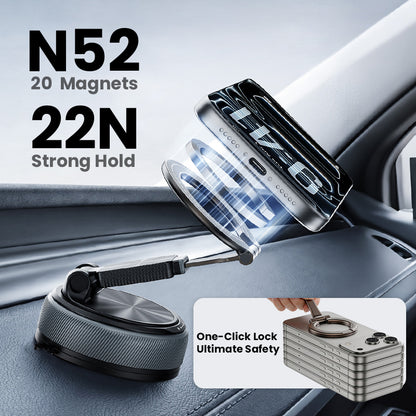 2-in-1 Detachable Magnetic Phone Mount