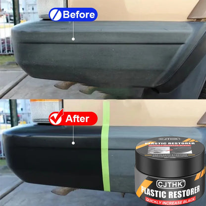 Car Plastic Restorer Back To Black Gloss Auto Interior Leather & Panel Renewal Wax Coating Agent Auto Polish And Repair Coating