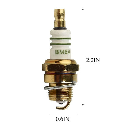1pc BM6A Spark Plug Glow Plug Small Engine Spark Plug For Chainsaw Lawn Mower Strimmer M7/L7T/CJ8/1560