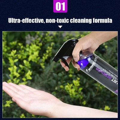 Automobile Tire Steel Ring Rust Removal Iron Powder Aluminum Alloy Car Wash Liquid