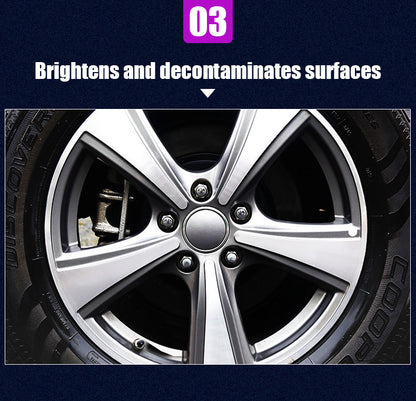 Automobile Tire Steel Ring Rust Removal Iron Powder Aluminum Alloy Car Wash Liquid