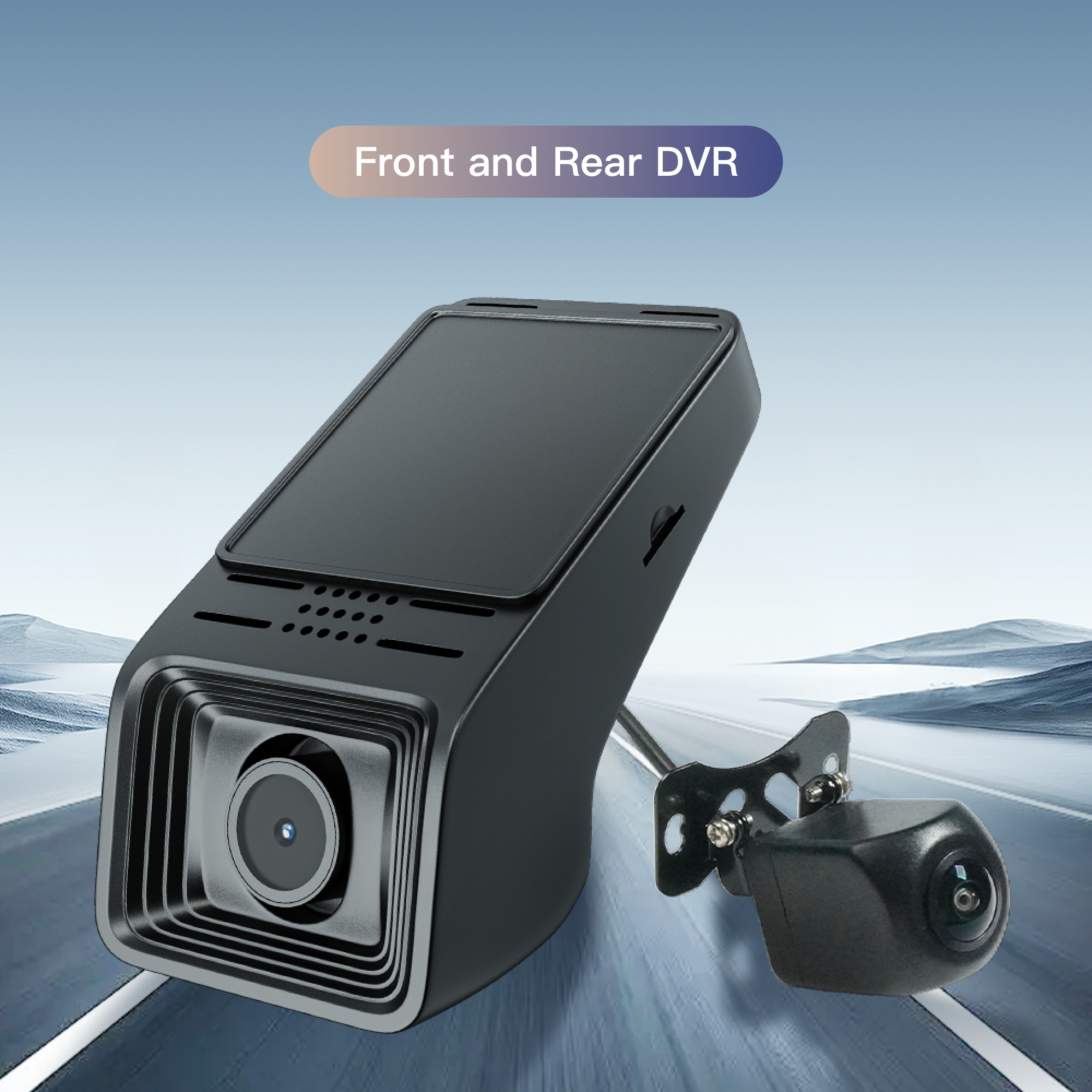 HD Dashcam 1080p with ADAS For Dofun Rec